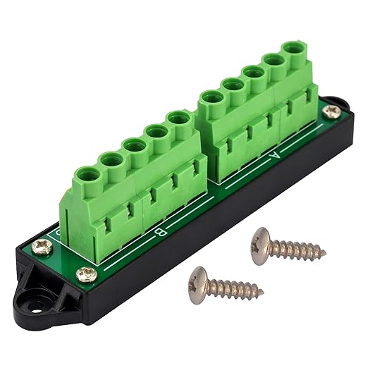 30Amp 300V 2x5 Position Terminal Block Distribution Module. OONO D-1662GP - Image 2