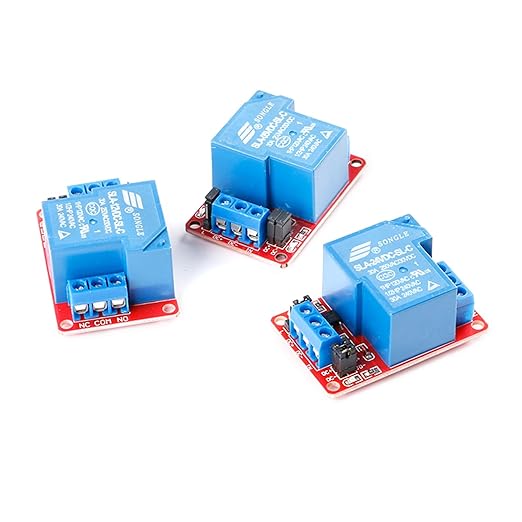 JESSINIE 5V 30A Relay Module, 1 Channel, Optocoupler Isolation, High/Low Trigger - Image 3