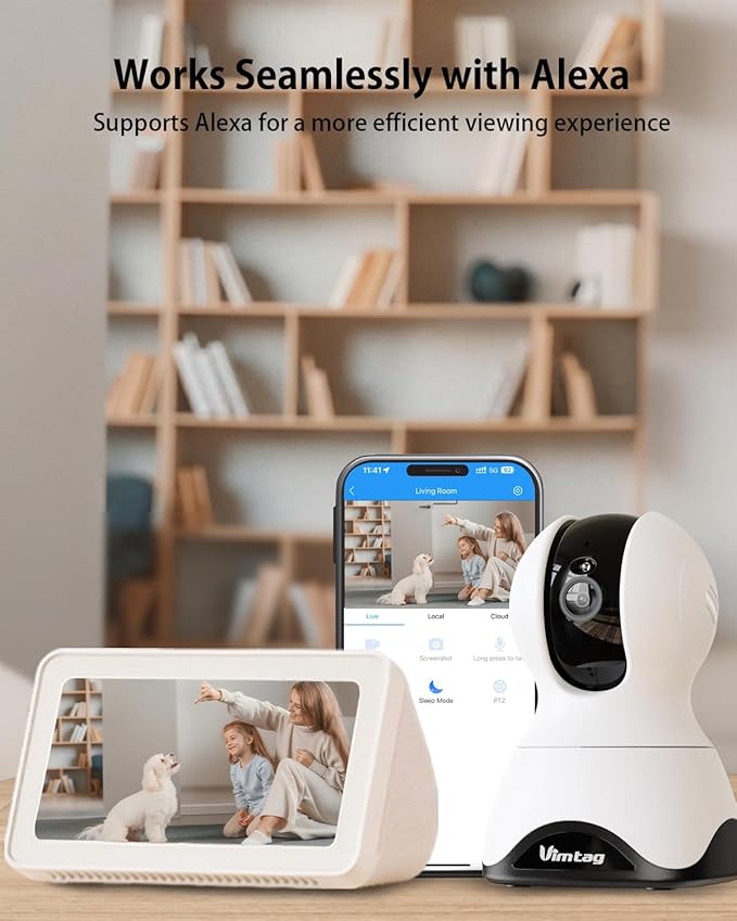 VIMTAG Indoor Pet Camera, 2.5K Dog Camera - Image 14
