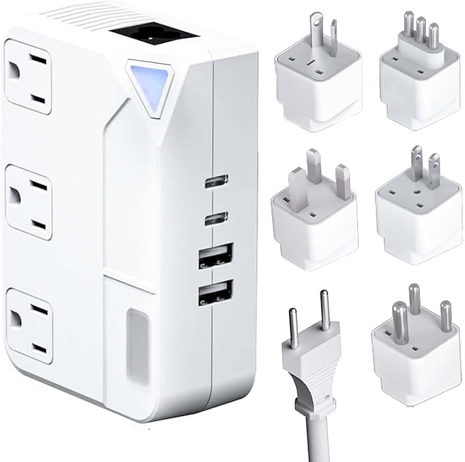 250W Conversion Plug, International Travel Converter by WAUDM