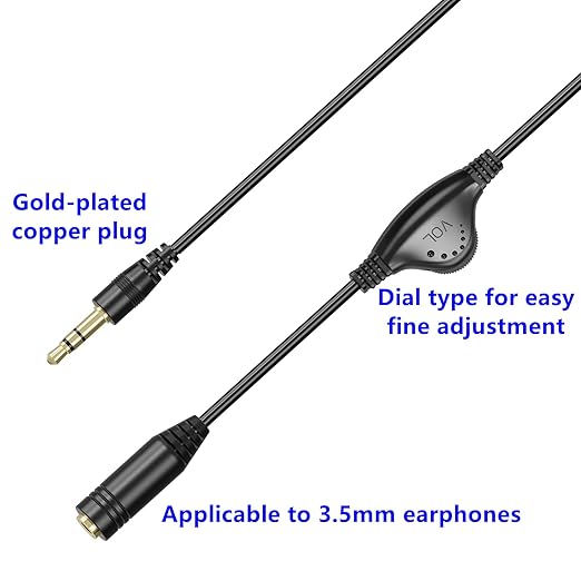 PChero 3.5mm Male to Female Stereo Audio Extension Adapter Cable - Image 4