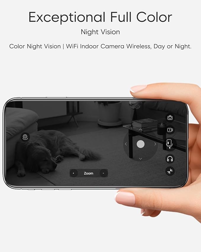 VSTARCAM Security Camera Indoor, Dual Cameras, 2K QHD Security Camera - Image 5