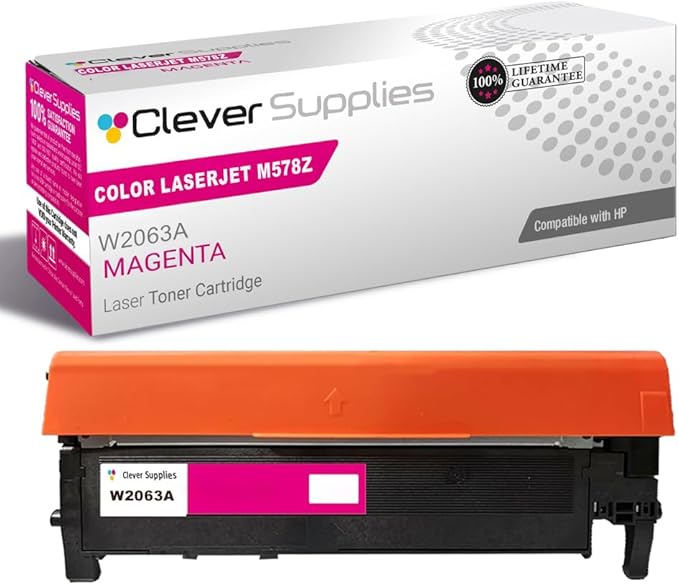 CS Replacement Compatible with HP M578Z Toner Cartridge W2123A to use with by CleverSupplies