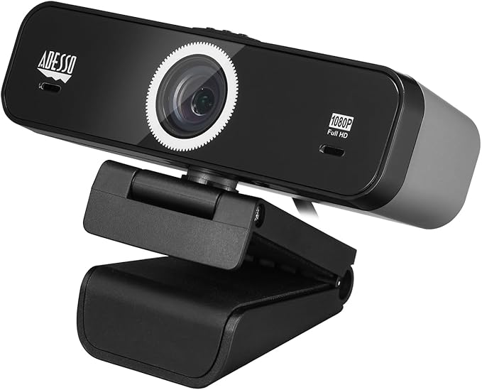 Adesso CyberTrack K1 1080P Full HD Fixed Focus USB Webcam by ADESSO