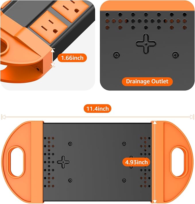 CCCEI Outdoor Power Strip Weatherproof - Image 7