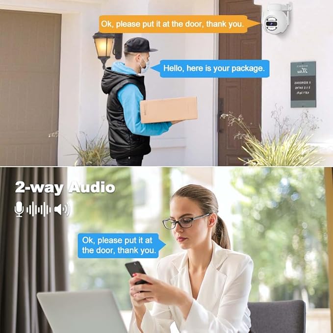 8CH Plug&Play Wireless Cameras for Home Security, 4x1920P 5MP IP67 IR&Full - Image 6