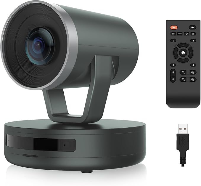 NEARITY V410 NDI PTZ Camera, 2K 10x Hybrid Zoom Video Conference Webcam by Nearity