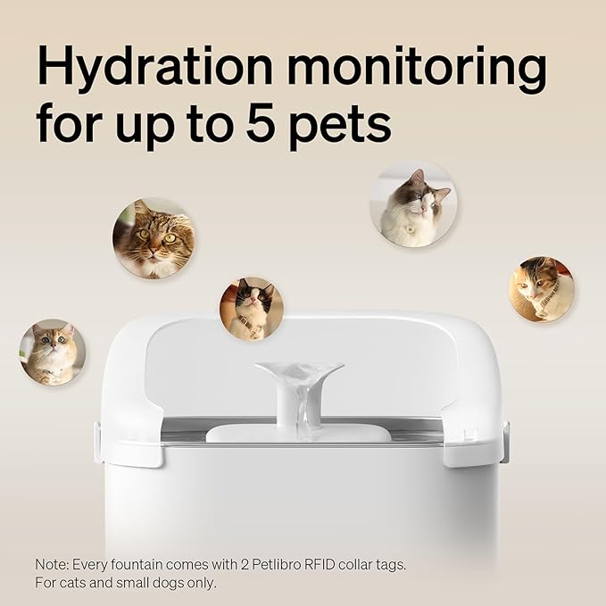 PETLIBRO RFID Multi Cats Water Fountain - Image 6
