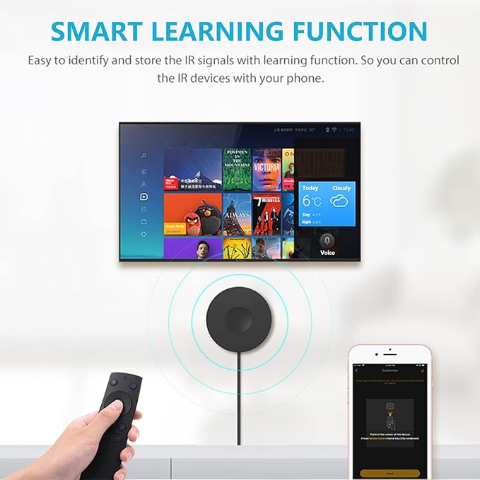 SENCKIT WiFi Smart Remote Controller Smart Home IR Universal Remote Blaster - Image 4