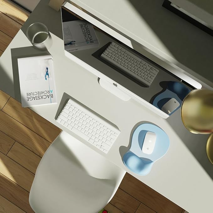 ErgoComfort Gel Wrist Rest Mouse Pad-Ergonomic Office Mousepad - Image 2