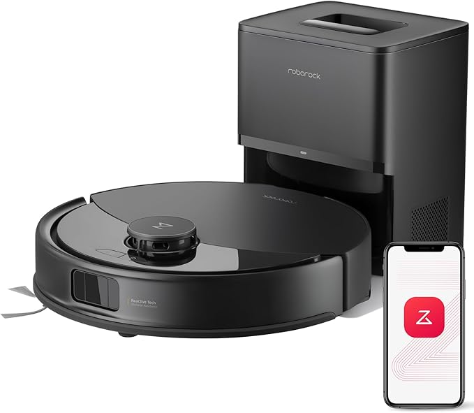 roborock Q10 X5+ Robot Vacuum and Mop, Self-Emptying, Hands-Free Cleaning by Roborock