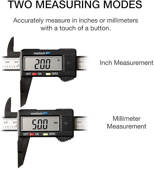 NEIKO 01417A 6” Digital Caliper | Electronic Measuring Tool | Range of 0-6”or - Image 2