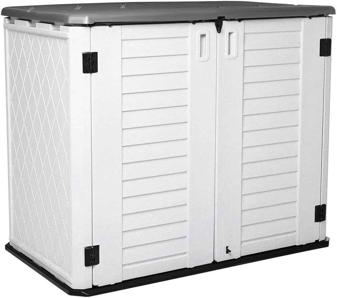 horizontal outdoor garden storage shed for backyards and, main product view