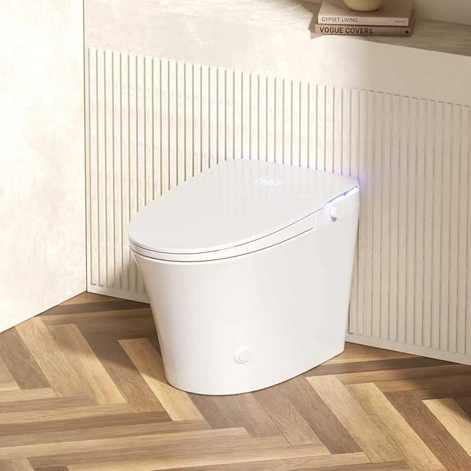 Smart Toilet with Auto Open/Close Lid by BAYTINA
