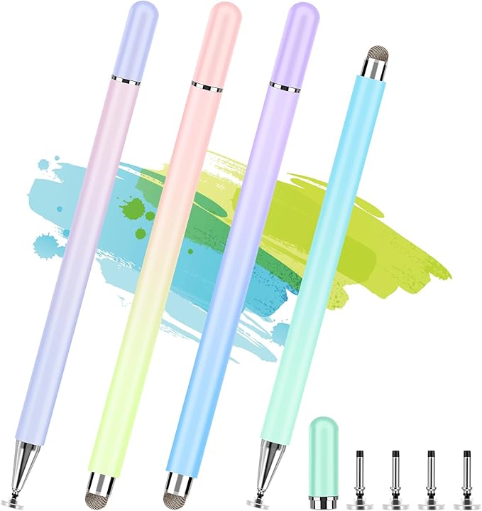 Stylus Pens for Touch Screens, 2 in 1 Stylus Pen Compatible by CCIVV