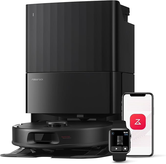 roborock Qrevo Series Robot Vacuum and Mop, 8000Pa Suction, Upgraded from Qrevo by Roborock