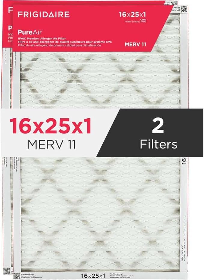 Frigidaire PureAir® 16" x 25" x 1" MERV 11 Air Filter - Image 2