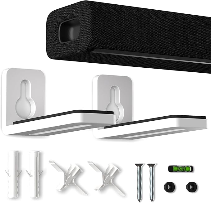 suptek Soundbar Wall Mount Shelf – Wall Mount Bracket by suptek