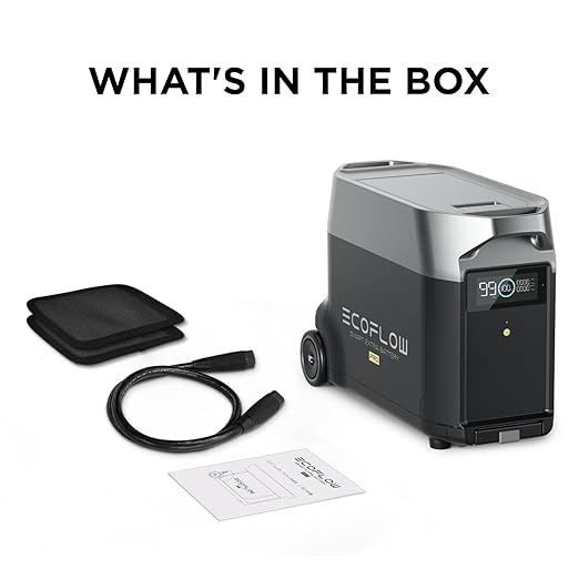 EF ECOFLOW DELTA Pro Extra Battery 3600Wh, 2.7H to Full Charge, Battery Backup - Image 6