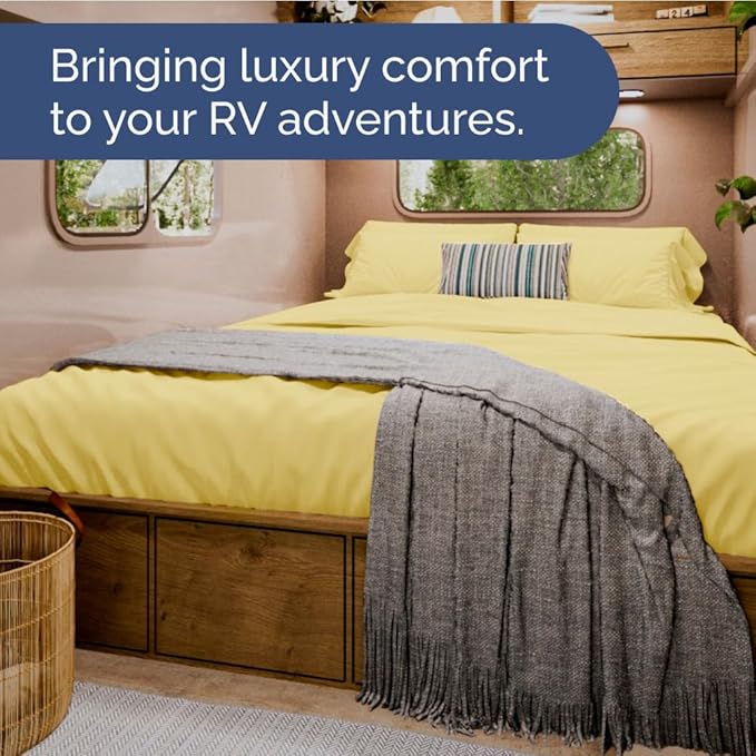 RV Short Queen Sheet Set 60 X 75 - Image 8