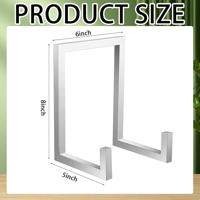Sweetude 2 Pcs Large Plate Stands - Image 2