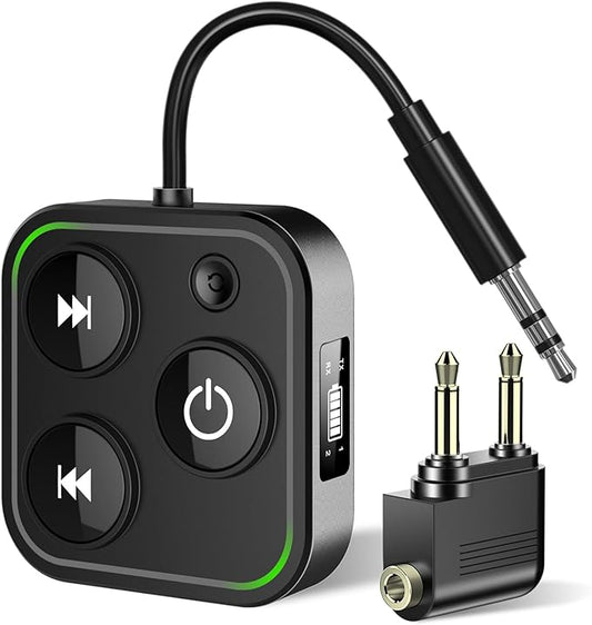 2026 Pro Bluetooth 5.4 Transmitter Receiver, 2-in-1 Wireless Audio Adapter by MepvabKY