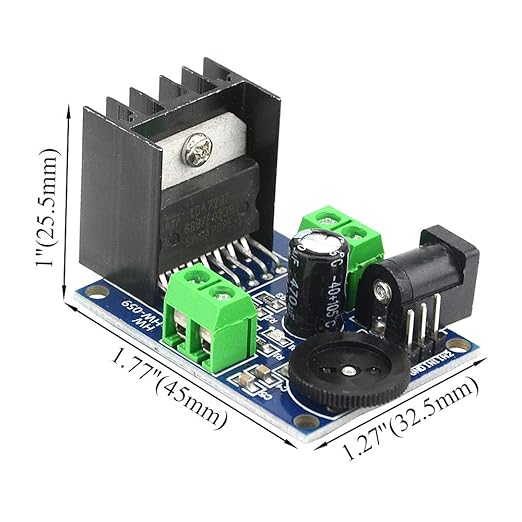 WMYCONGCONG 4 PCS TDA7297 Audio Amplifier Board Module DC 6-18V 15W+15W - Image 2