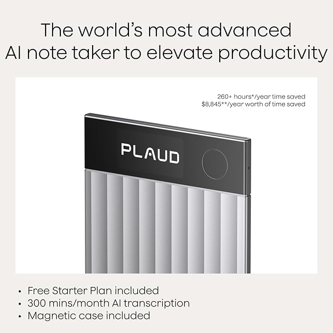Plaud Note Pro AI Voice Recorder, Transcribe & Summarize - Image 10