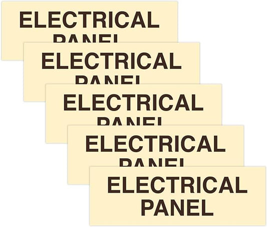 All Quality Basic Electrical Panel Sign by All+Quality