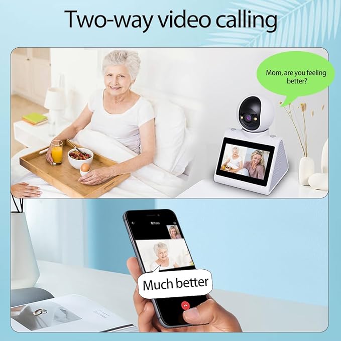 SIYZHOP Indoor Home Security Camera, Pet Dog Camera, Two Way Video Camera - Image 5