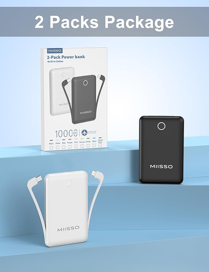 10000mAh Mini Portable Charger - Image 8
