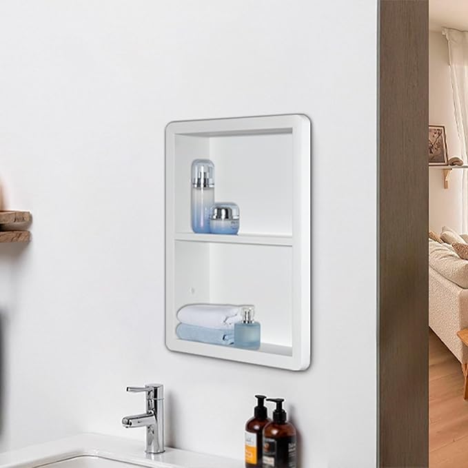 Shower Niche 14x18, Recessed Medicine Cabinet Without Mirror, 304 Stainless - Image 5