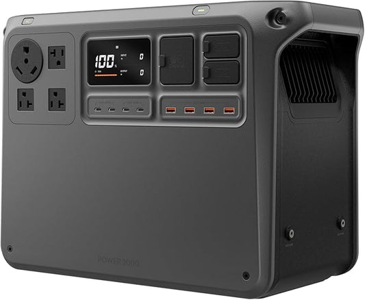 DJI Power 2000 Portable Power Station, 2048Wh LFP Battery, Compact Size by DJI