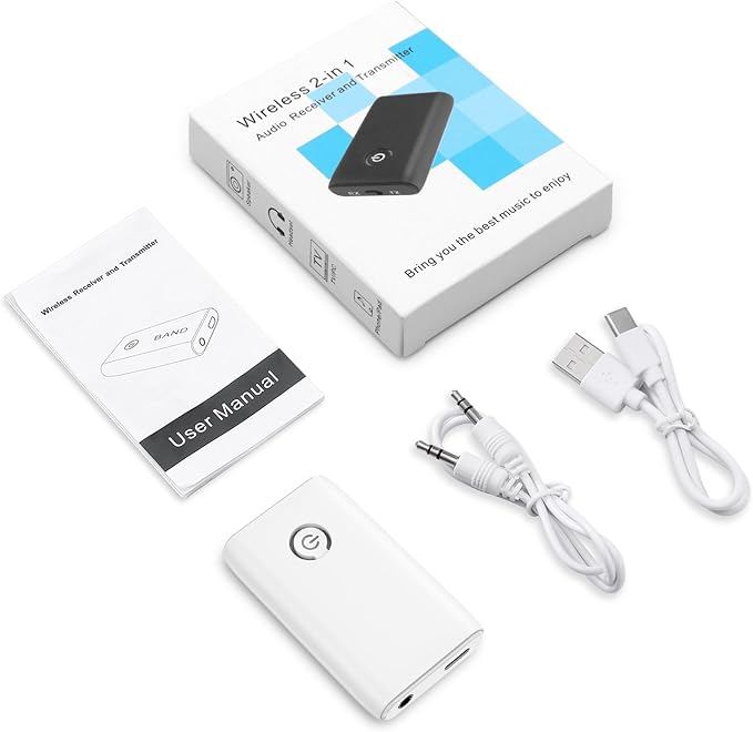 Ankilo Upgraded Bluetooth 5.3 Transmitter Receiver, 2 in 1 Wireless Bluetooth - Image 8