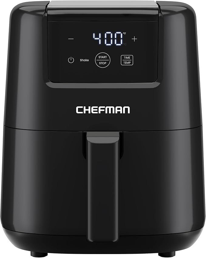 CHEFMAN 2 Qt Mini Air Fryer – Digital Space-Saving Compact Air Fryer by Chefman