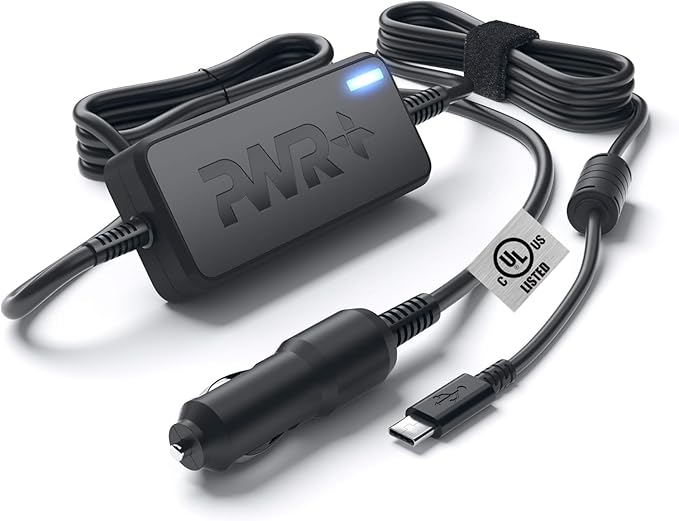 USB-C Laptop CAR Charger Power Adapter: by PWR