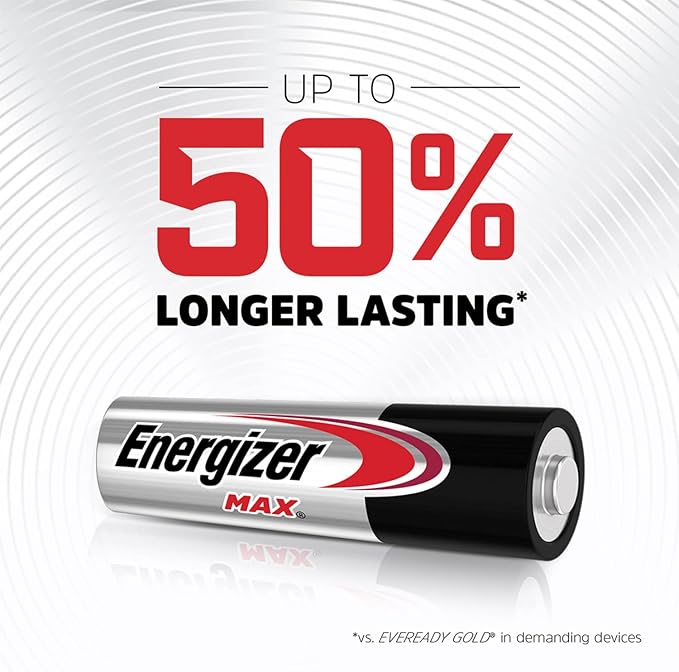 Energizer AA Batteries, MAX Double A Battery Alkaline - Image 6