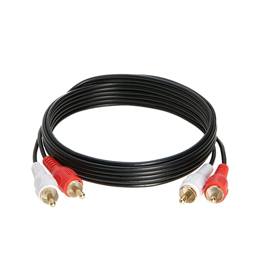 WireZee 2RCA to 2RCA Stereo Audio 10FT Cable by Unknown