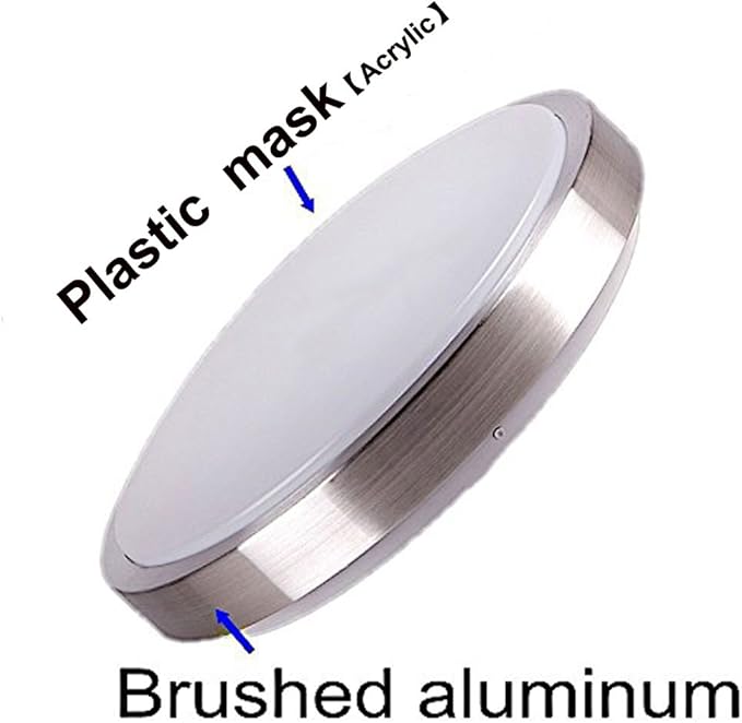 ZHMA 8-Inch LED Ceiling Lights, Flush Mount Lighting Round, 5000K Natrual White - Image 2