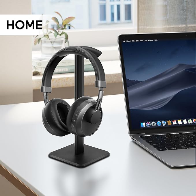 JIKIOU Headphone Stand Gaming Headset Holder Universal Aluminum Metal - Image 6