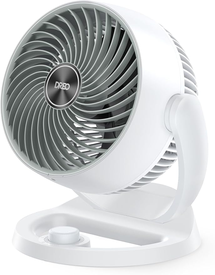 Dreo Fan for Bedroom, 12 Inches, 70ft Powerful Airflow, 28db Quiet Table Air by DREO
