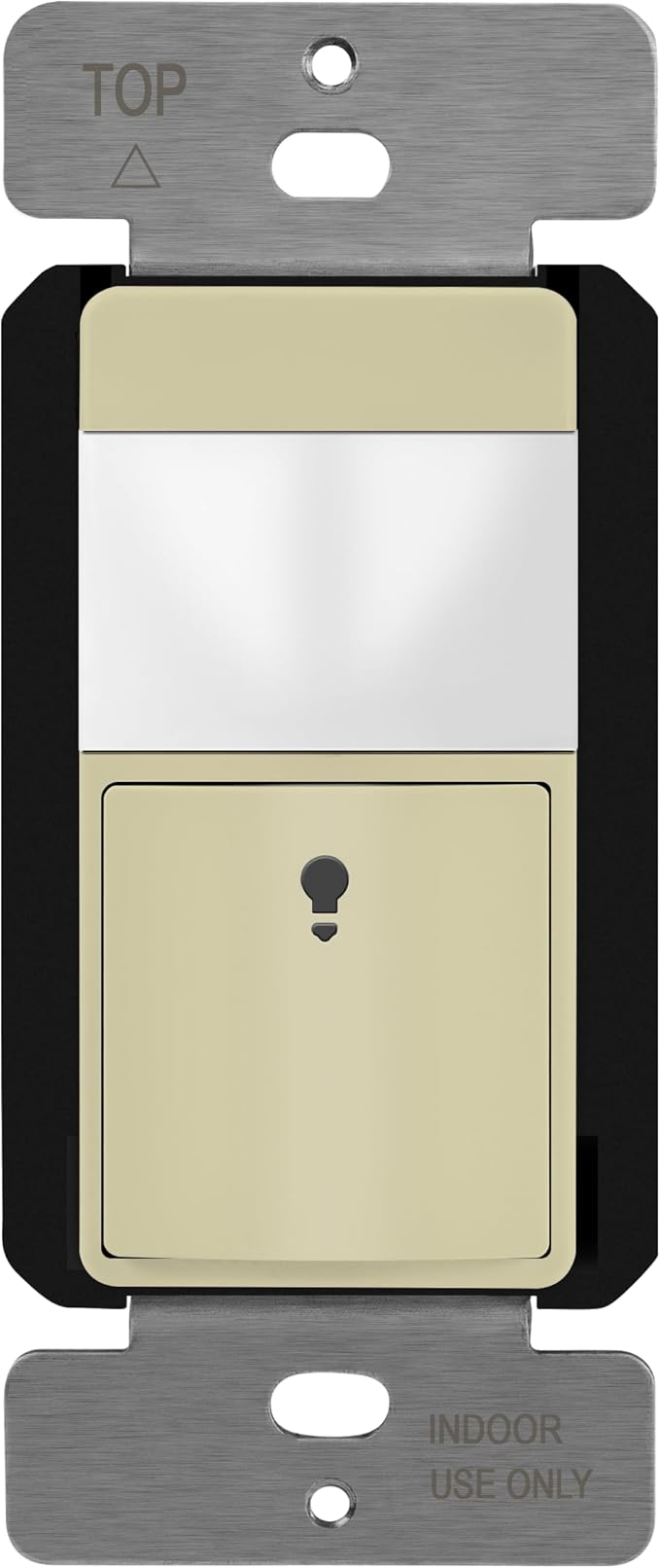 TOPGREENER PIR Motion Sensor Switch, Ambient Light Level Detector, No Neutral by TOPGREENER