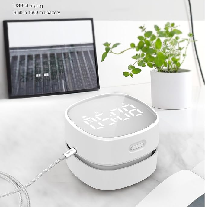 ODISTAR Counter Vacuum Cleaner, Mini Table dust Sweeper Energy - Image 2