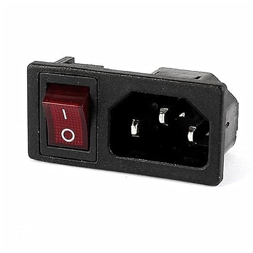 Ganasome 2 Pcs IEC320 C14 Inlet Module Male Power Socket - Image 2