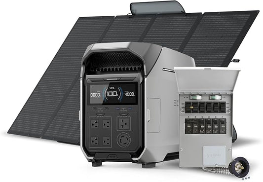 EF ECOFLOW Solar Generator 4096Wh DELTA Pro 3 by EFECOFLOW