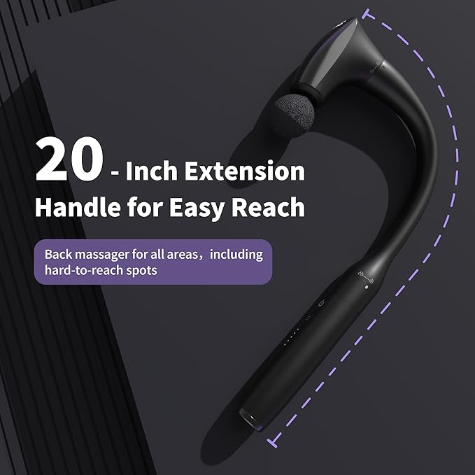 CAREKING 2-in-1 Detachable Muscle Massage Gun Deep Tissue - Image 5