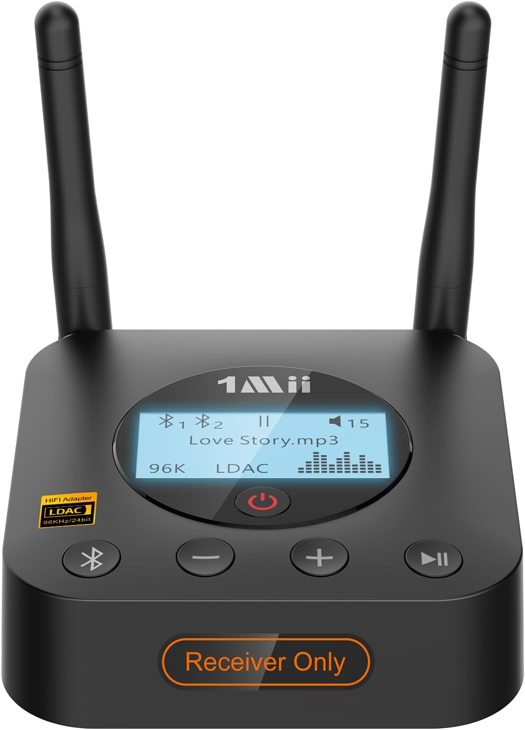 1Mii B06Pro+ Hi-Fi Bluetooth 5.2 Audio Receiver, LDAC Hi-Res Wireless Audio