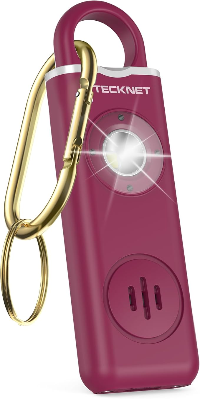 TECKNET Rechargeable Personal Safety Alarm by Tecknet