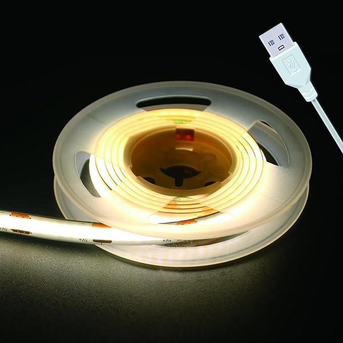 UVTaoYuan Short Led Strip Lights 5V USB LEDs Display Cabinet Lighting USB 8mm by UVTaoYuan