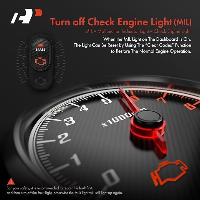 A-Premium AD100 Universal OBD2 Scanner Diagnostic Tool, Car Code Reader - Image 4